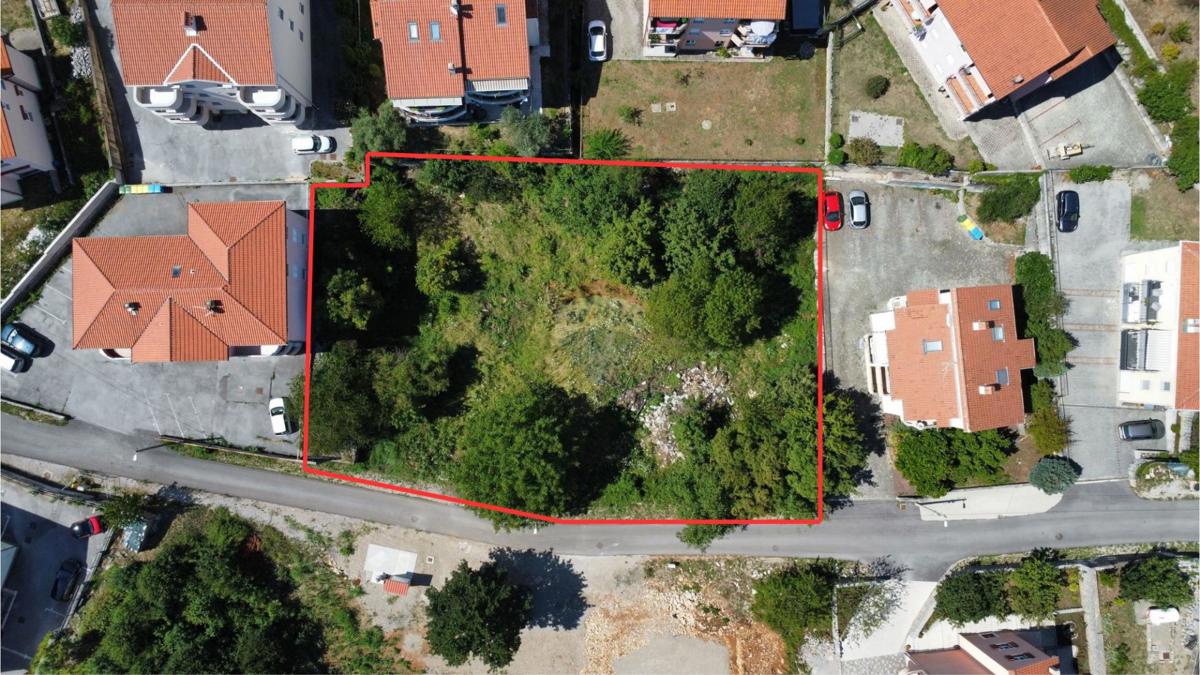 Stavbno zemljišče Srdoči, Rijeka, 1.506m2