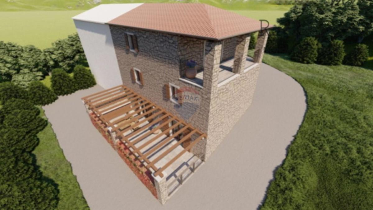 Hiša Momjan, Buje, 150m2