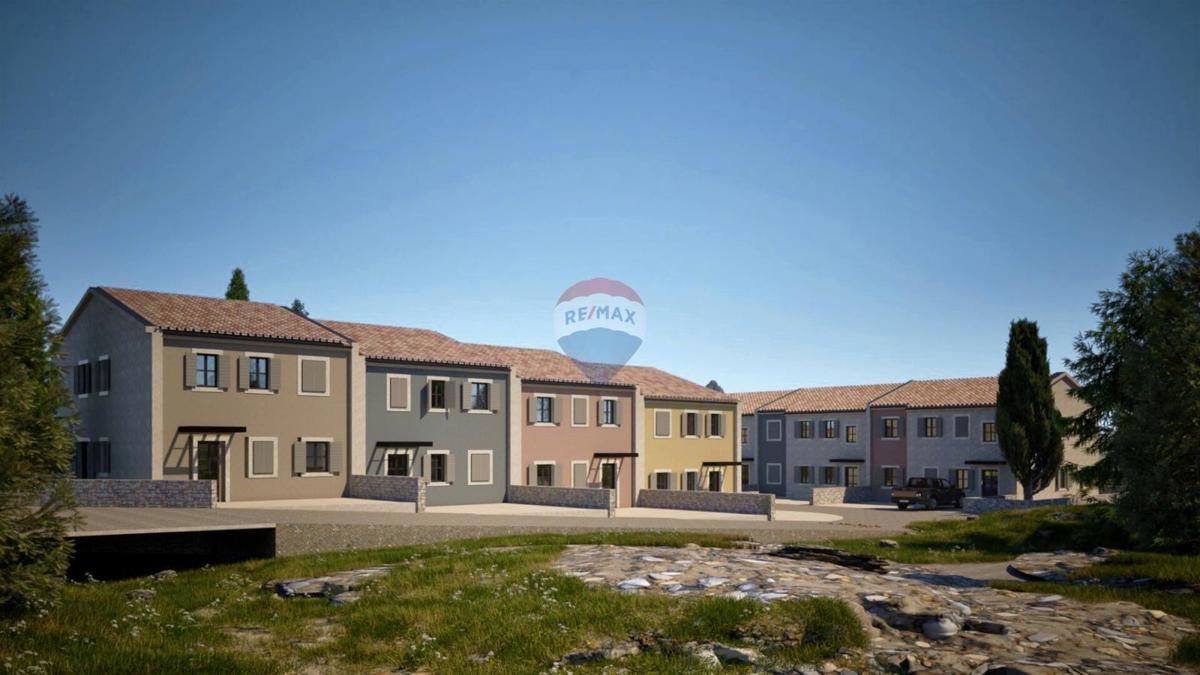 Istra, Rovinj, 8 km, trisobno stanovanje – novogradnja, 84 m² + parkirišče
