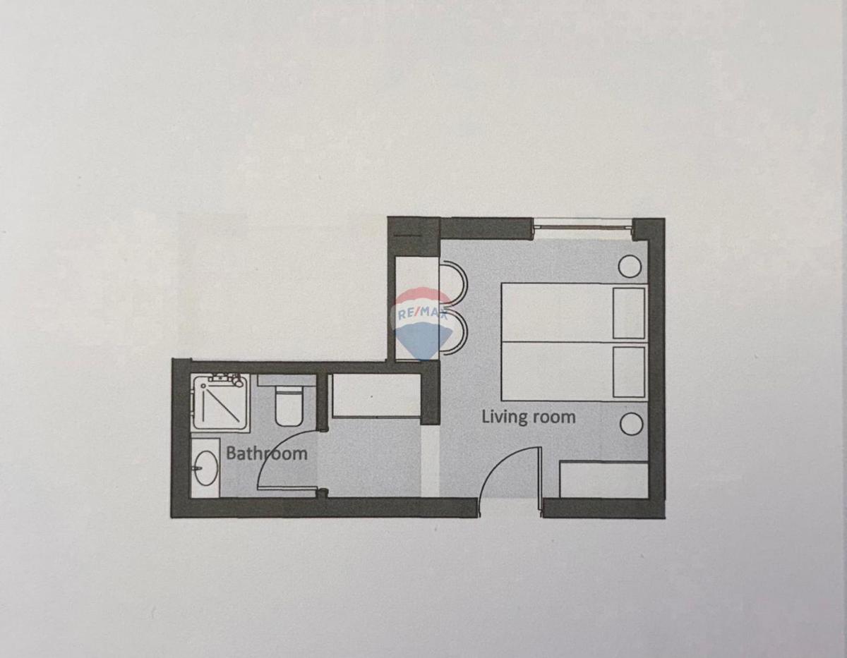 Stanovanje/Apartma Crikvenica, 16m2