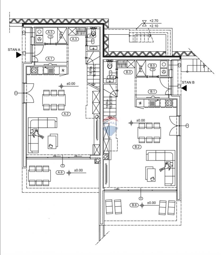 Stanovanje/Apartma Liganj, Lovran, 139m2