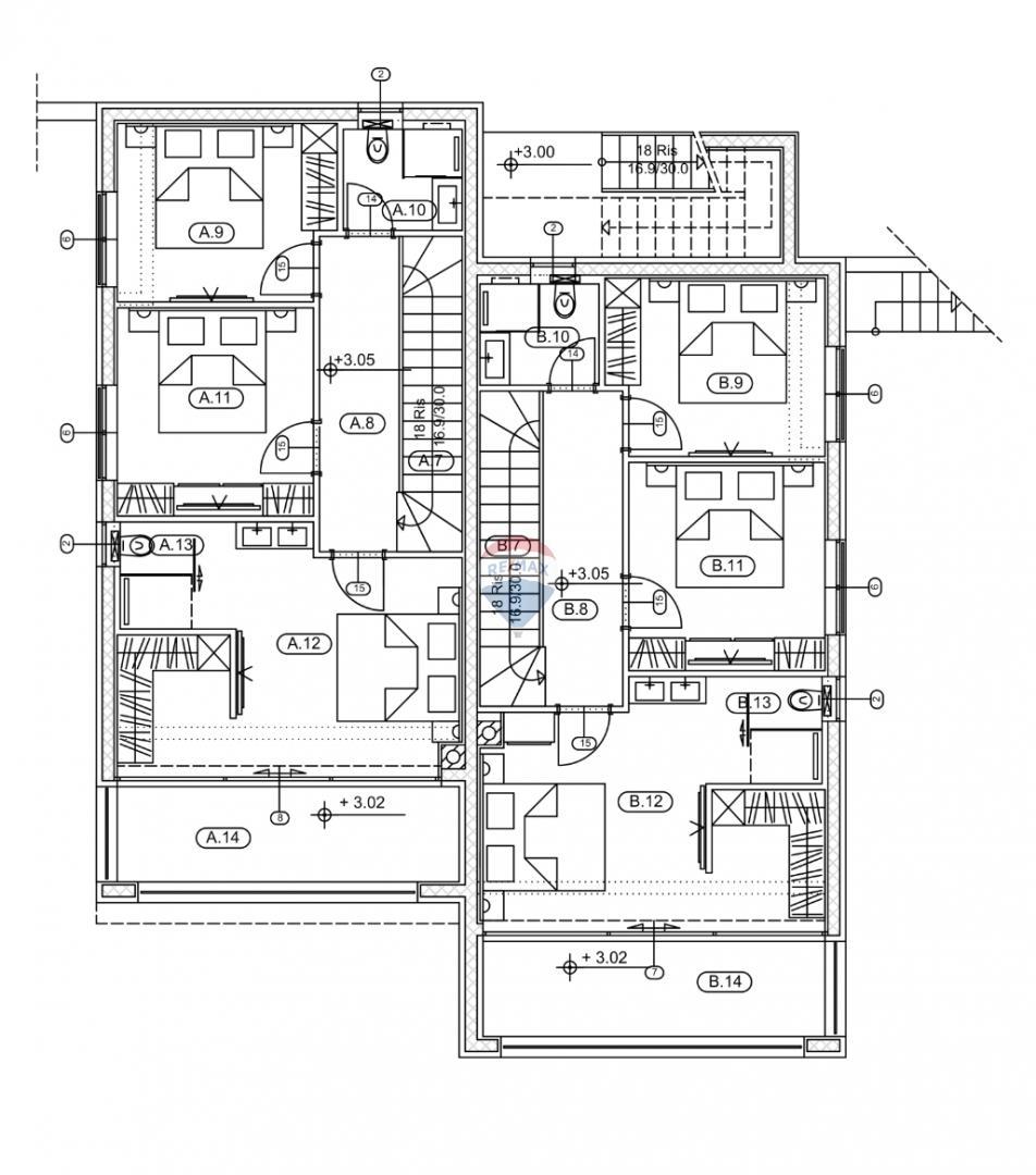 Stanovanje/Apartma Liganj, Lovran, 139m2