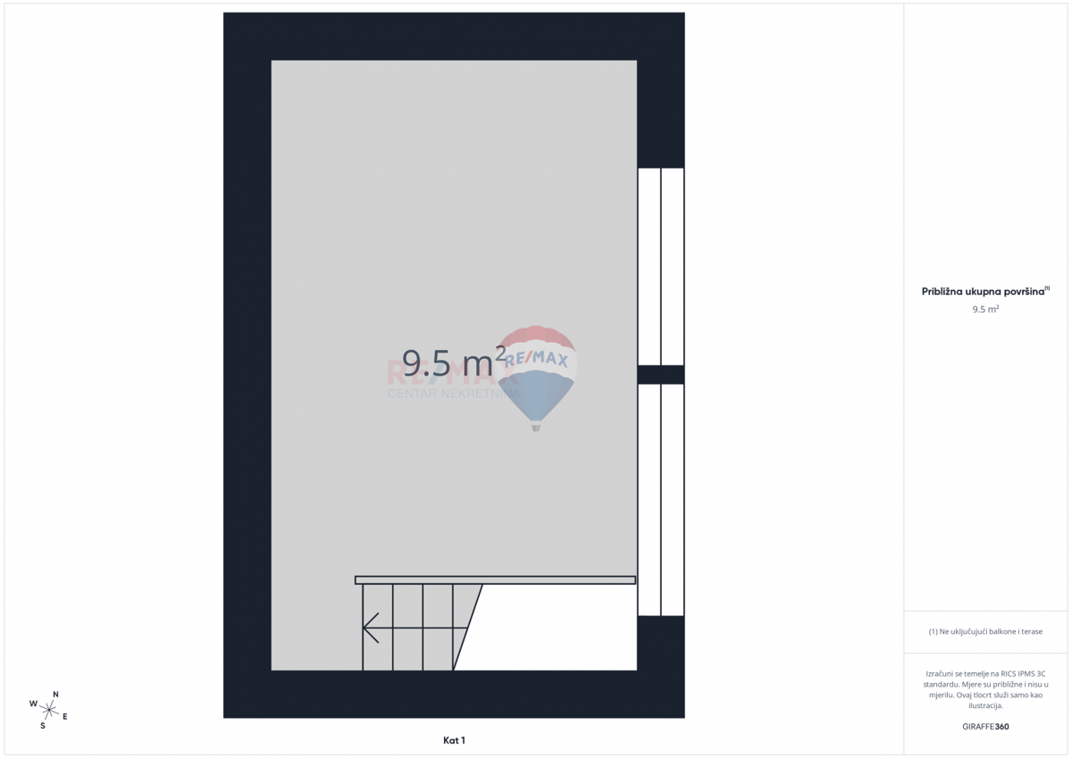 Stanovanje/Apartma Rovinj, 60m2