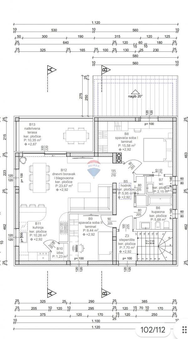 Stavbno zemljišče Momjan, Buje, 976m2