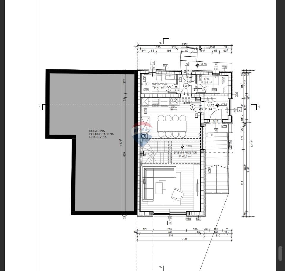 Hiša Ribarići, Ogulin, 162m2