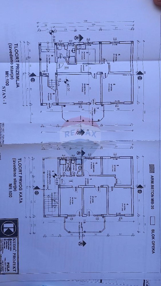Hiša Galižana, Vodnjan, 2.322m2