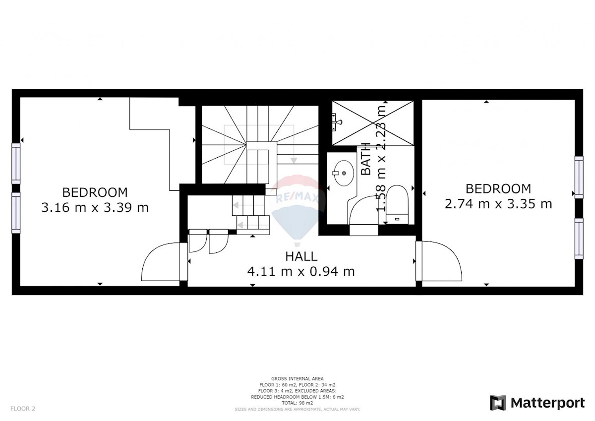 Stanovanje/Apartma Donji grad, Donji Grad, 102m2