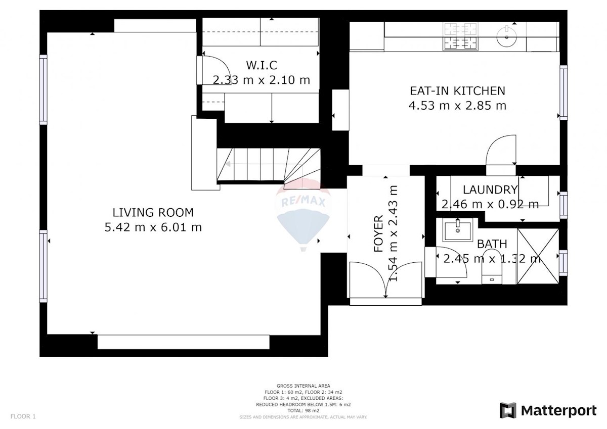 Stanovanje/Apartma Donji grad, Donji Grad, 102m2