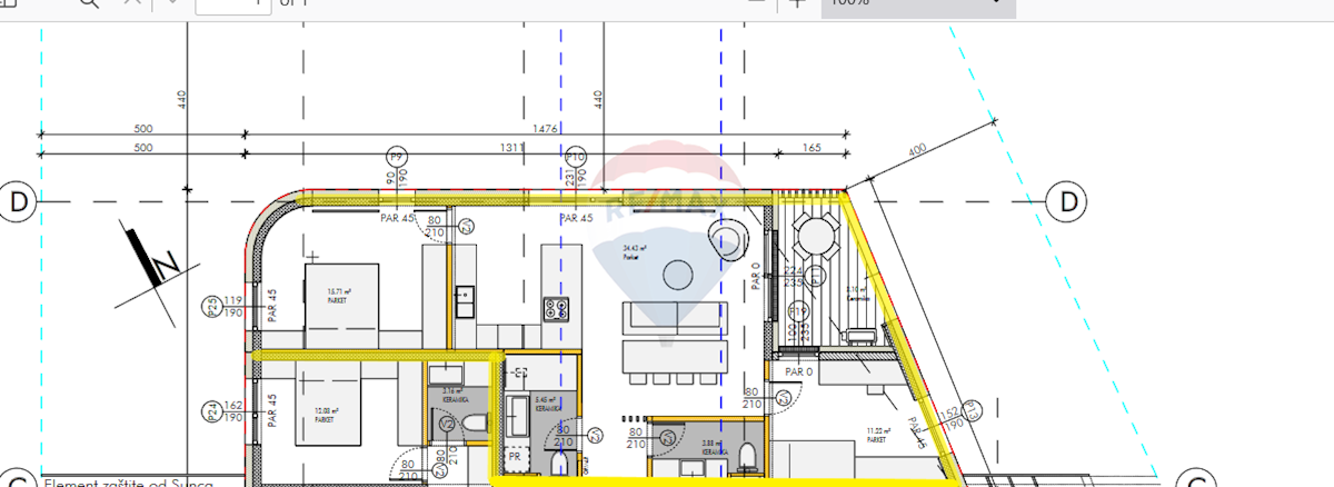 Stanovanje/Apartma Umag, 80m2