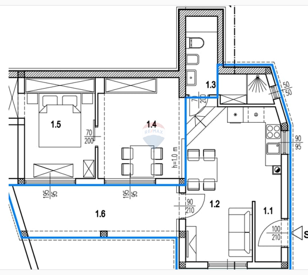 Stanovanje/Apartma Pobri, Opatija - Okolica, 30m2