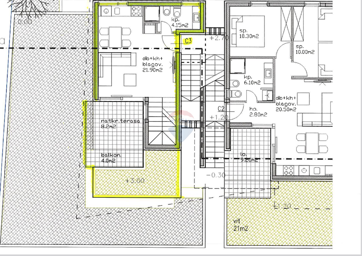 Stanovanje/Apartma Umag, 74,71m2