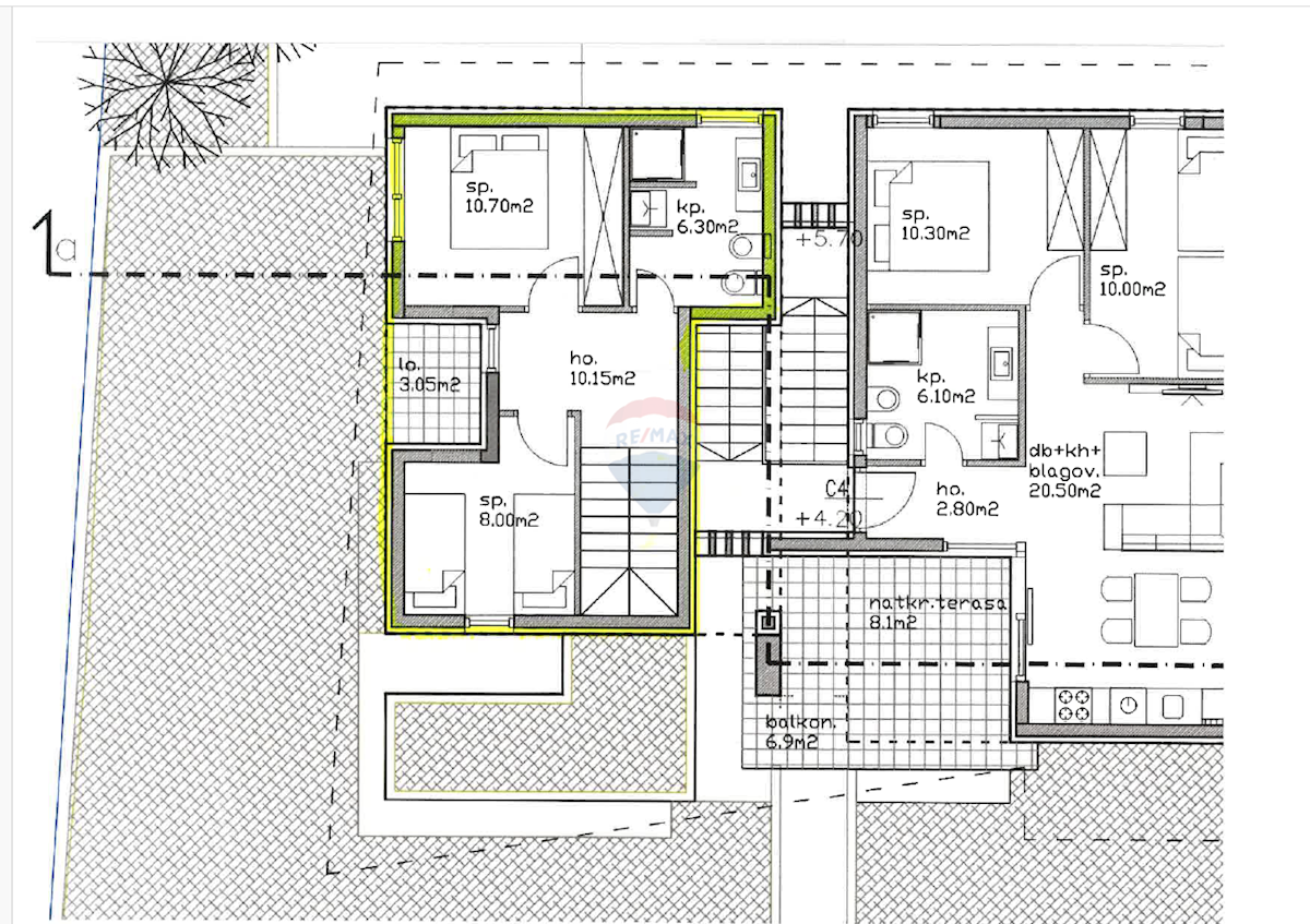 Stanovanje/Apartma Umag, 74,71m2