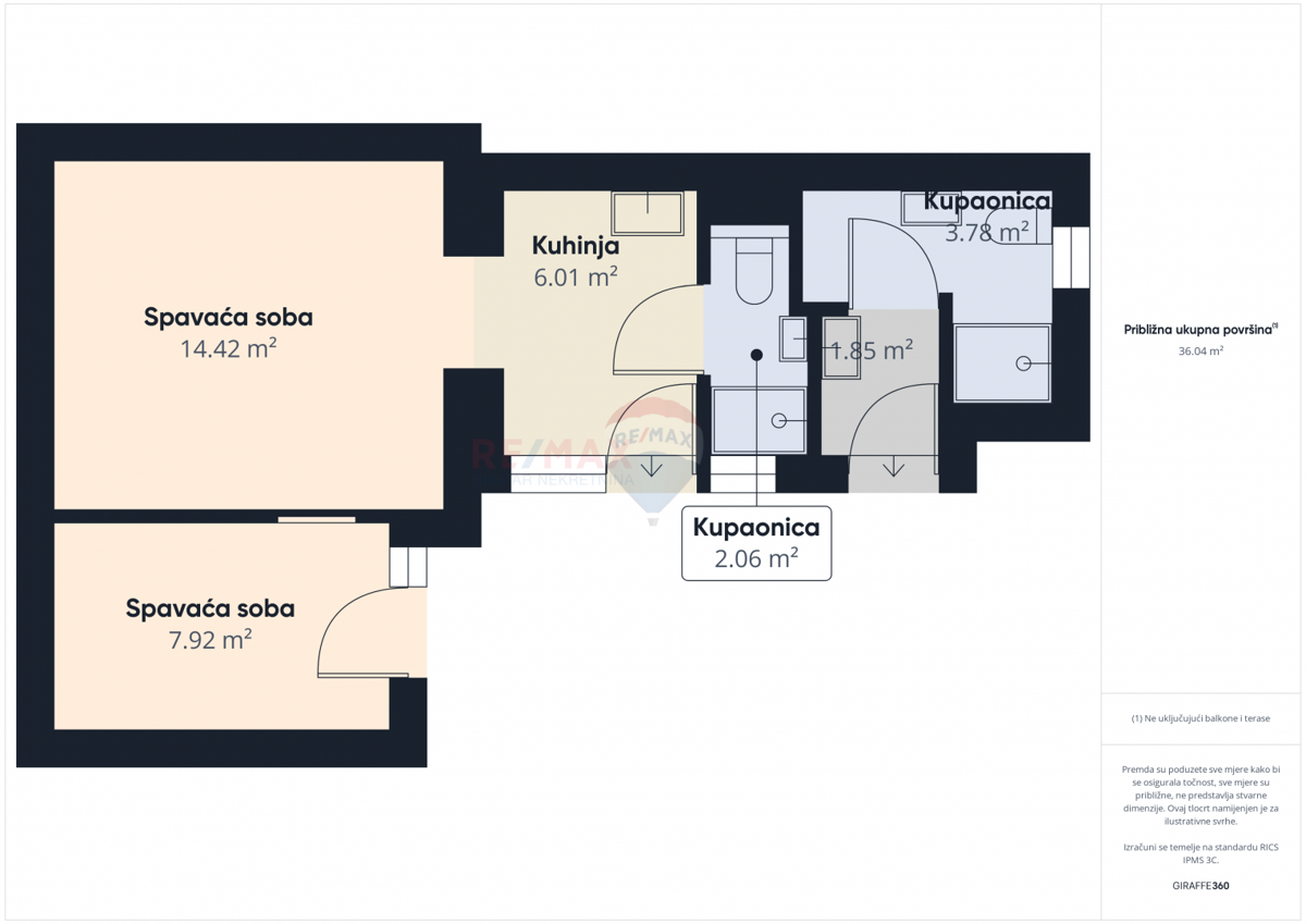 Stanovanje/Apartma Dramalj, Crikvenica, 38m2