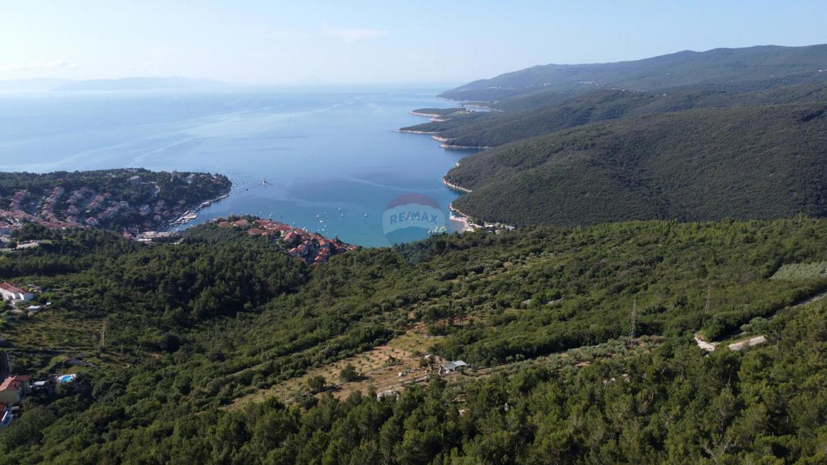 ISTRIA, RABAC - Building plot 2913 m2 with a fantastic view