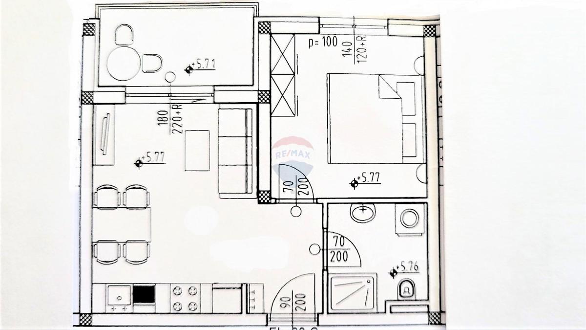 Stanovanje/Apartma Umag, 38,32m2