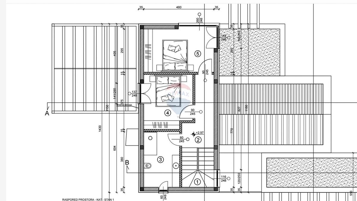 Hiša Karigador, Brtonigla, 140,40m2