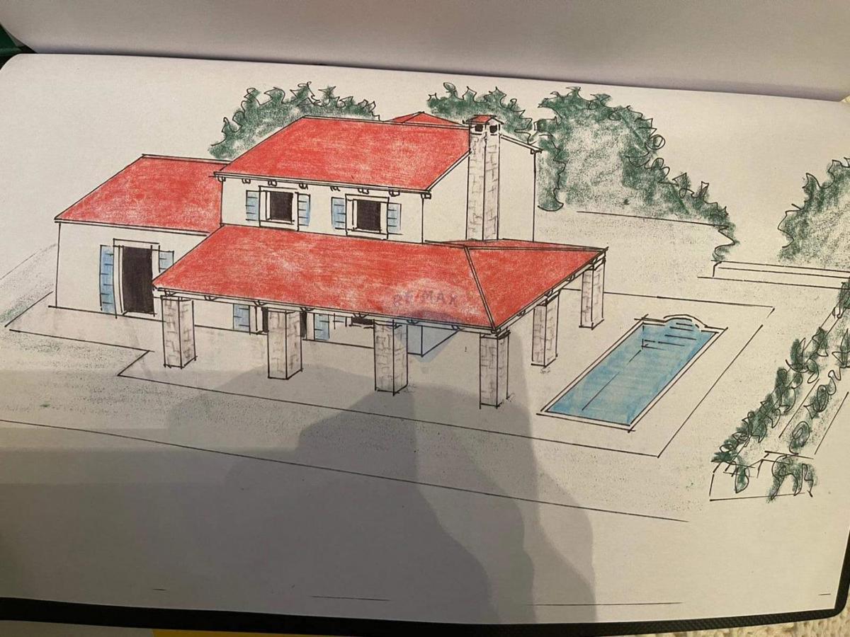 Istra, Belaj, stara avtohtona istrska hiša z vrtom 11000m2