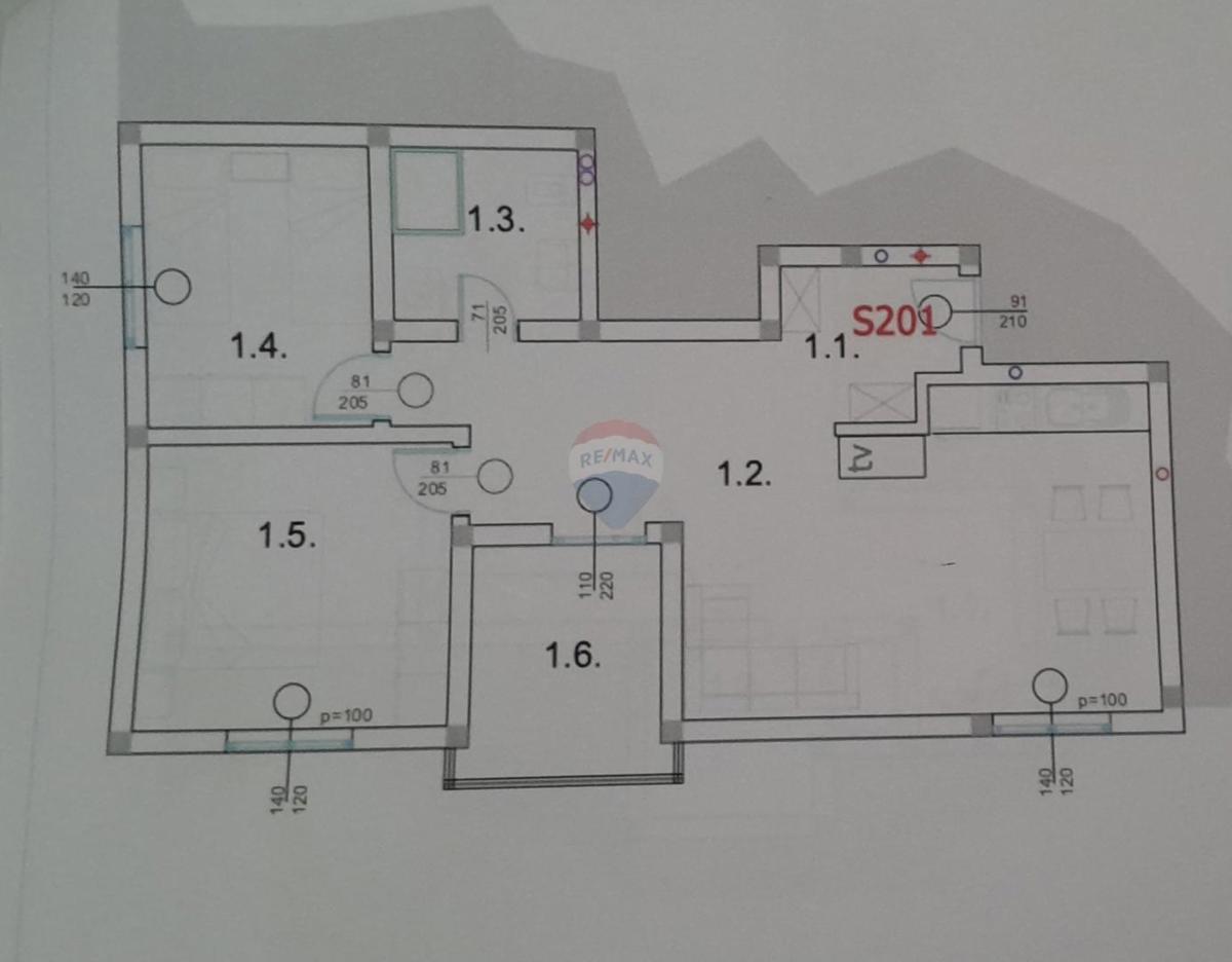 Stanovanje/Apartma Peroj, Vodnjan, 64,17m2