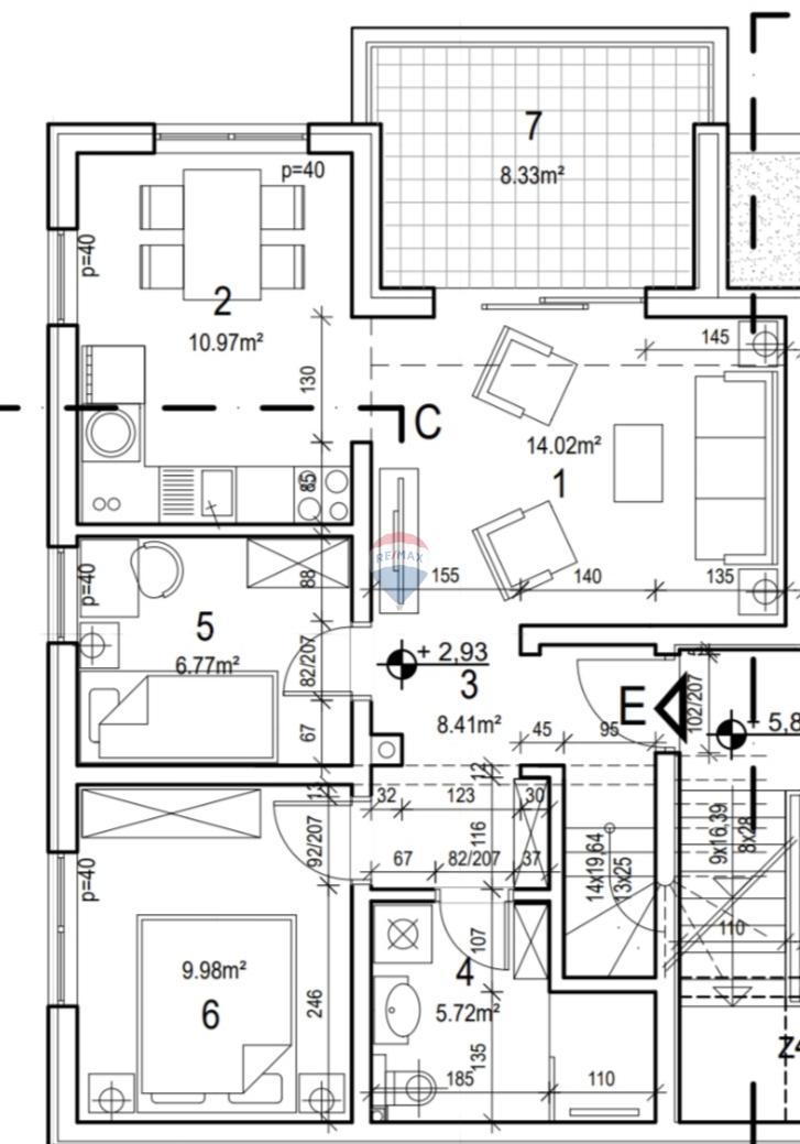 Istra, Valbandon – Trosobno stanovanje v novogradnji
