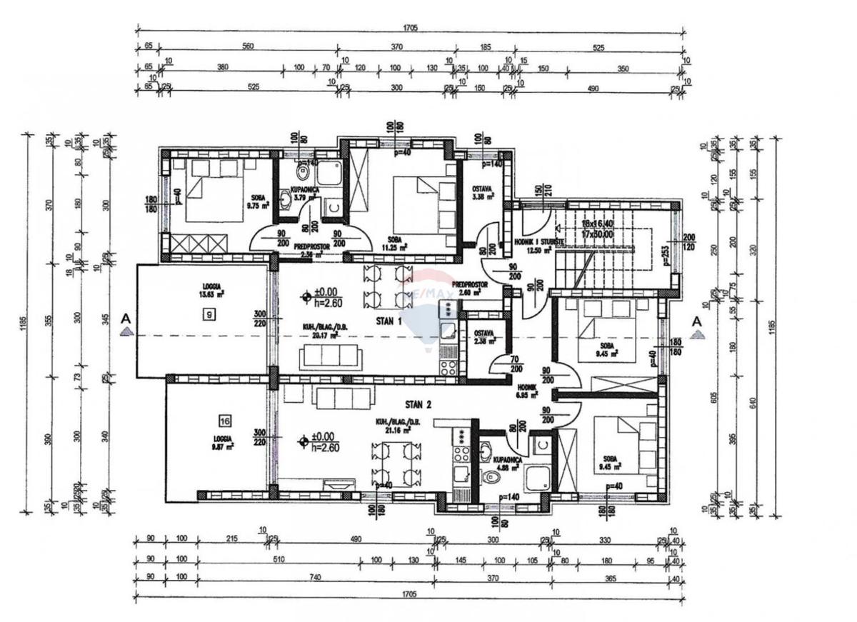 Stanovanje/Apartma Novi Vinodolski, 65m2