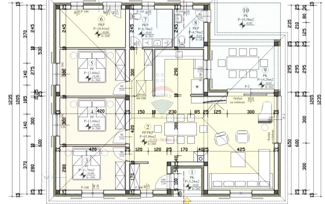 Hiša Umag, 140m2