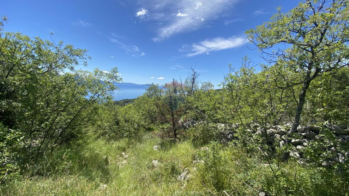 Stavbno zemljišče Brseč, Mošćenička Draga, 1.258m2