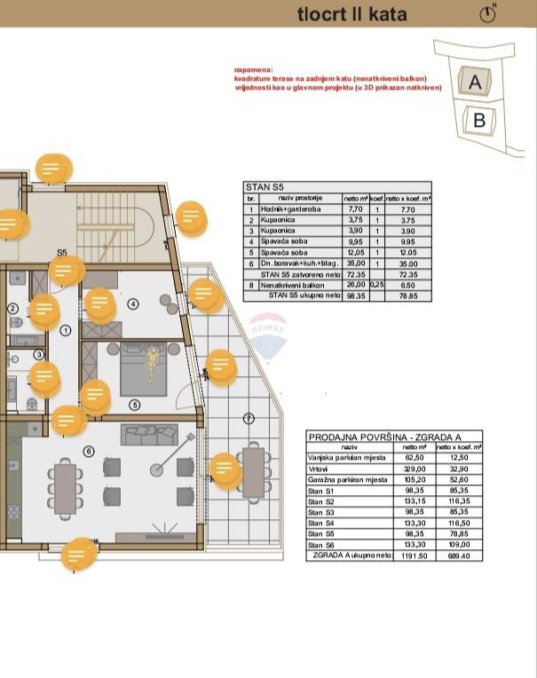 Stanovanje/Apartma Pješčana Uvala, Medulin, 78,85m2