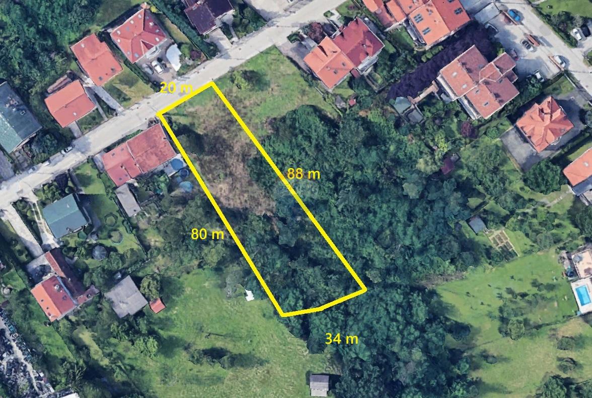 Stavbno zemljišče Remete, Maksimir, 2.342m2