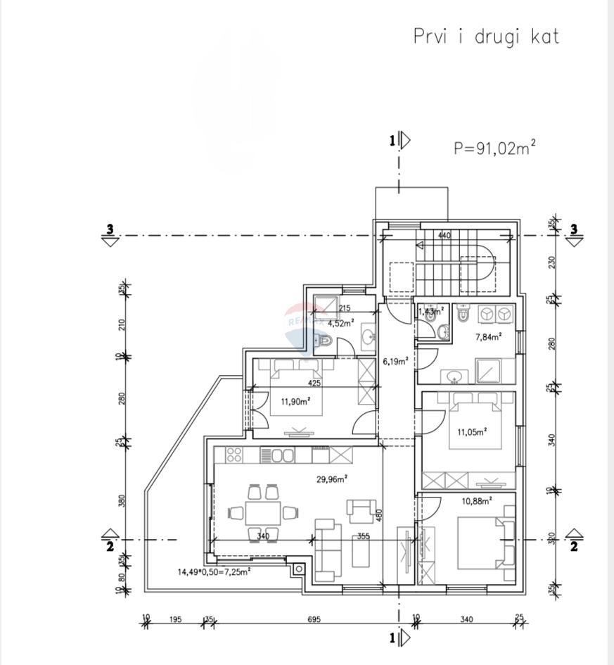 Stavbno zemljišče Medulin, 642m2