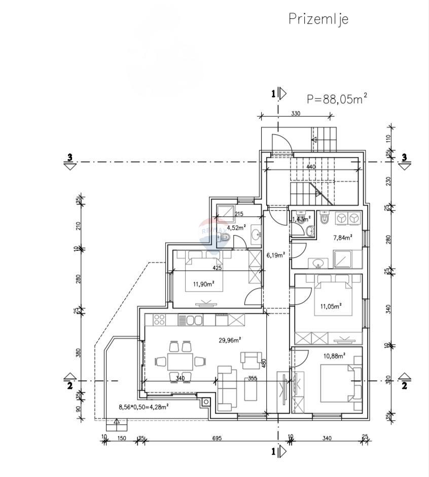 Stavbno zemljišče Medulin, 642m2