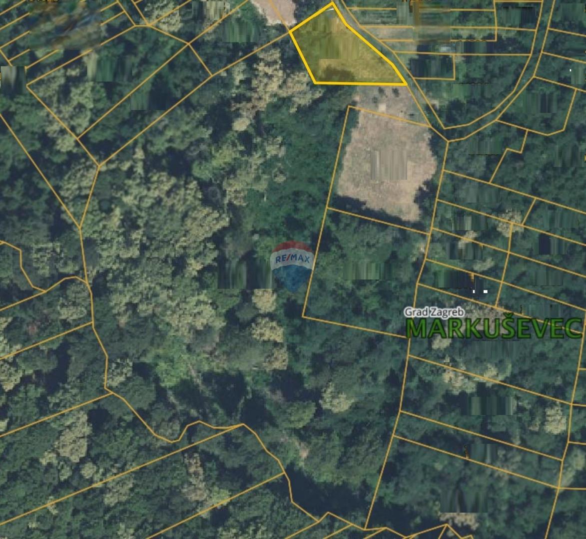 Stavbno zemljišče Markuševec, Podsljeme, 2.336m2