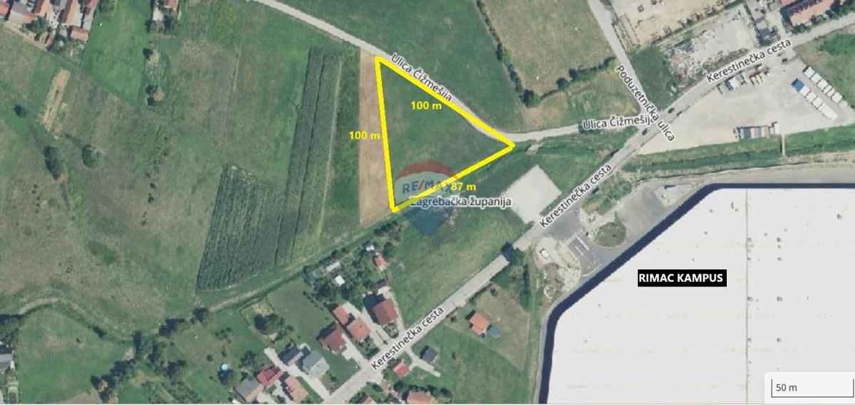 Stavbno zemljišče Kerestinec, Sveta Nedelja, 4.646m2