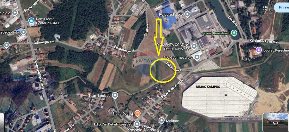 Stavbno zemljišče Kerestinec, Sveta Nedelja, 4.646m2