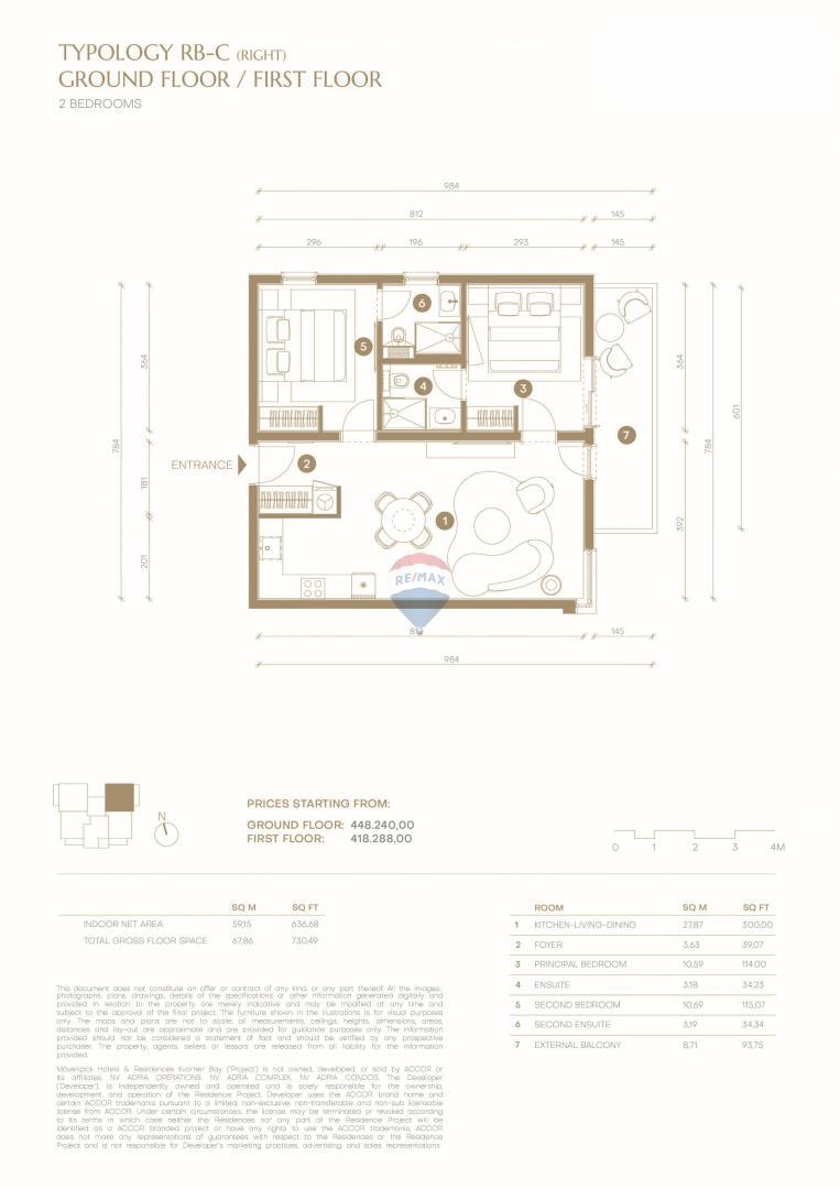 Stanovanje/Apartma Novi Vinodolski, 68m2