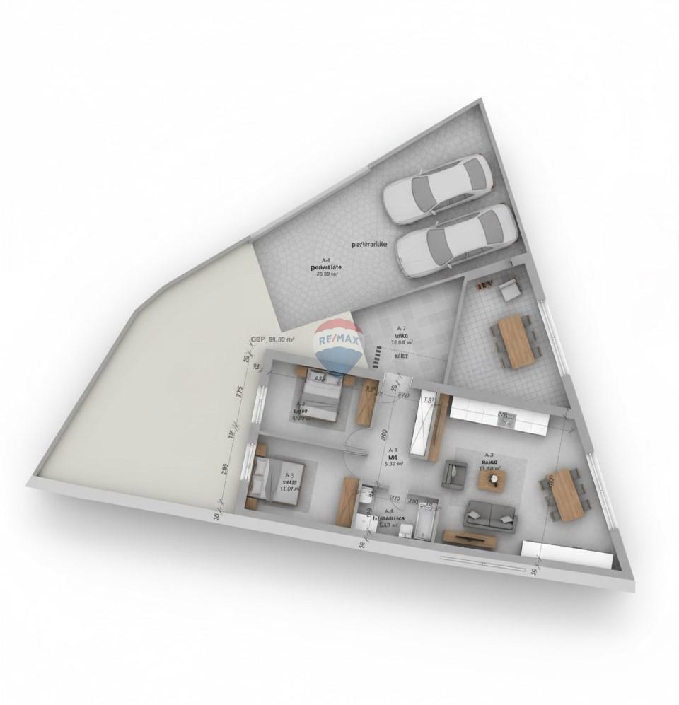 Stavbno zemljišče Umag, 231m2