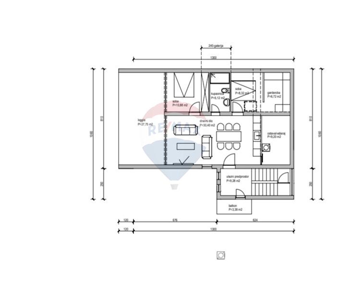 Dramalj, Crikvenica, 120m2