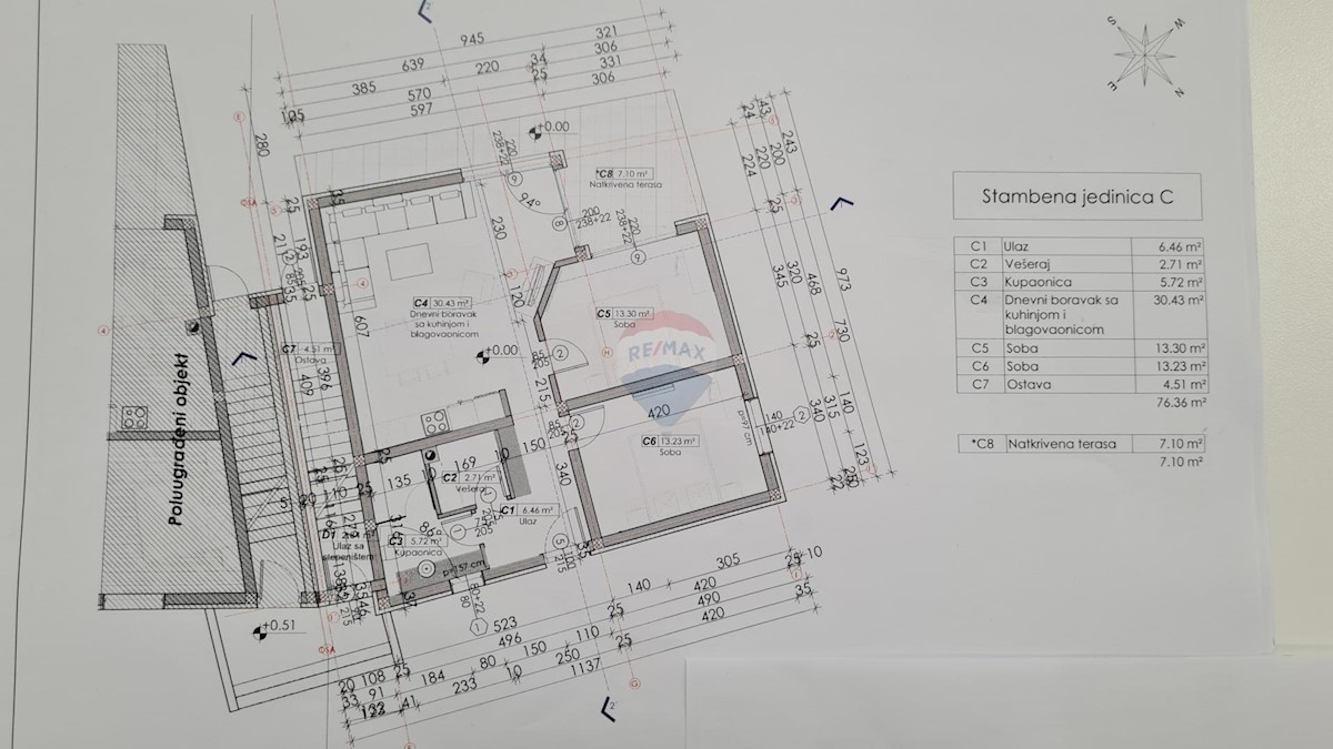 Stanovanje/Apartma Poreč, 83,46m2