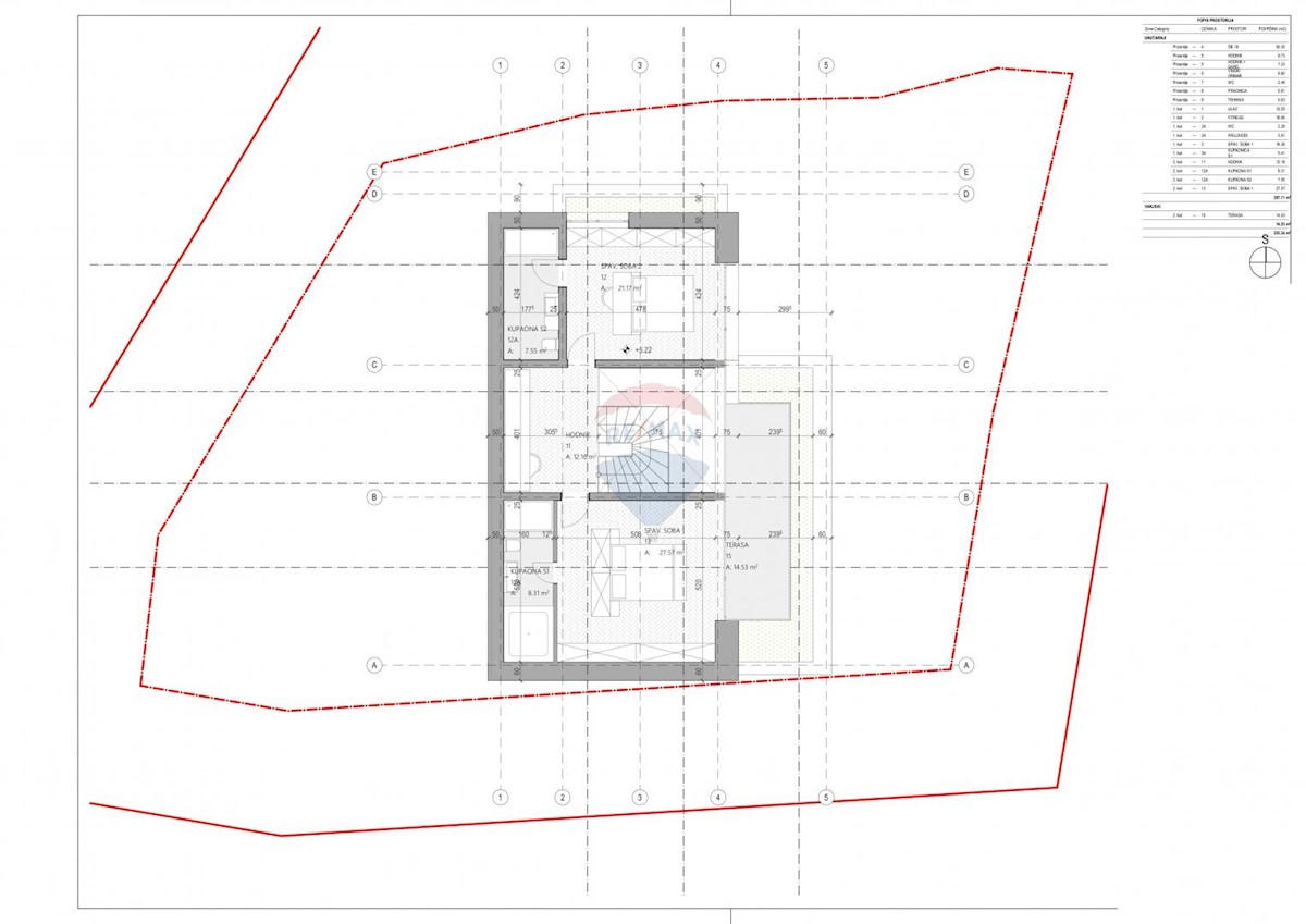 Stavbno zemljišče Opatija - Centar, Opatija, 2.864m2