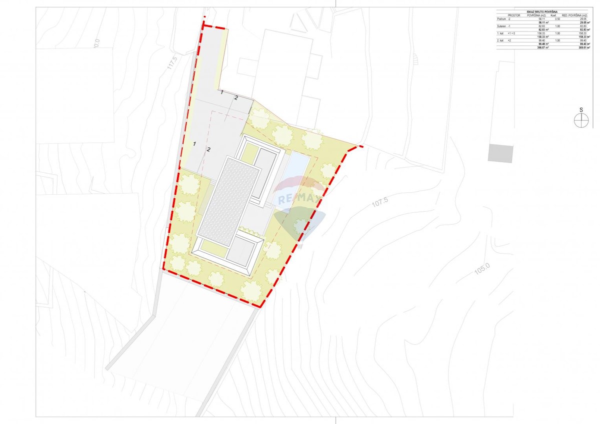 Stavbno zemljišče Opatija - Centar, Opatija, 2.864m2