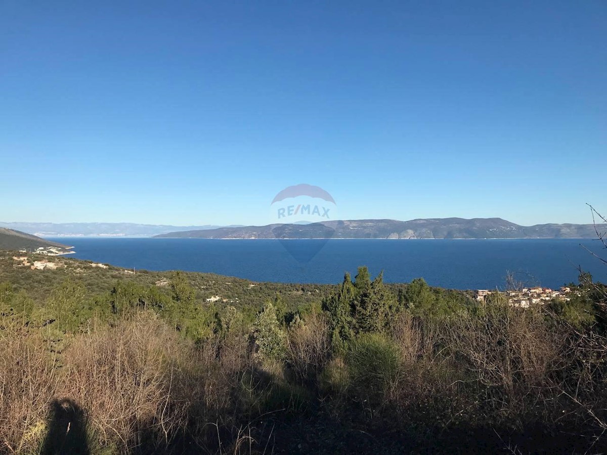 ISTRIA, LABIN - Building plot 926 m2 with fantastic sea view