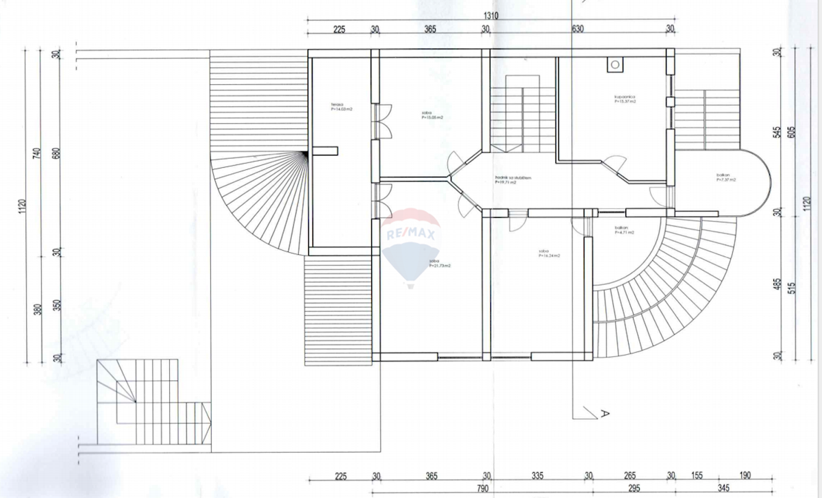 Stanovanje/Apartma Rovinj, 200m2