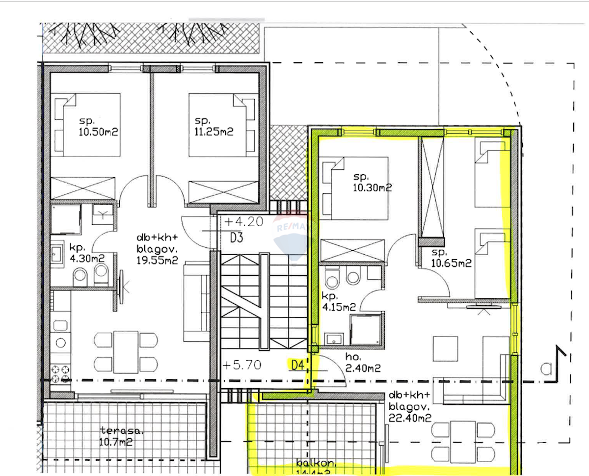 Stanovanje/Apartma Umag, 67,16m2