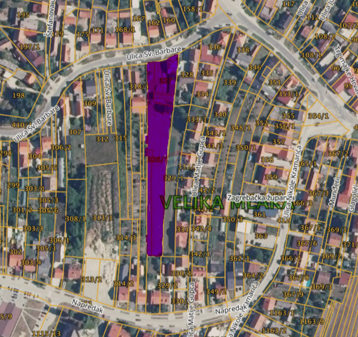 Stavbno zemljišče Velika Mlaka, Velika Gorica - Okolica, 4.361m2