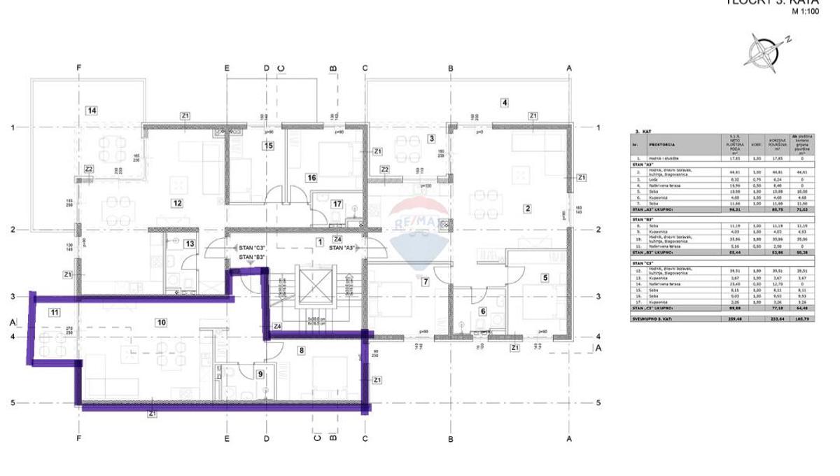 Stanovanje/Apartma Vabriga, Tar-Vabriga, 58,72m2