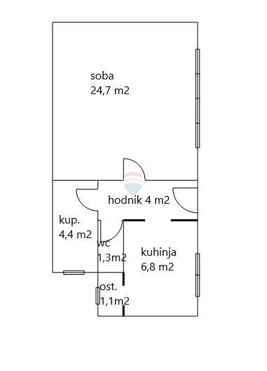 Stanovanje/Apartma Trešnjevka, Trešnjevka - Sjever, 42m2