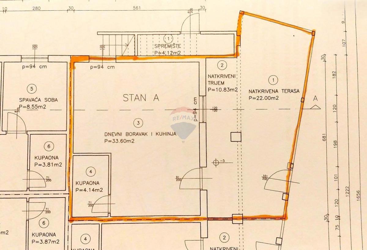 Stanovanje/Apartma Lovrečica, Umag, 56,86m2