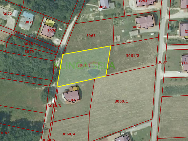 Stavbno zemljišče Donja Zdenčina, Klinča Sela, 1.180m2