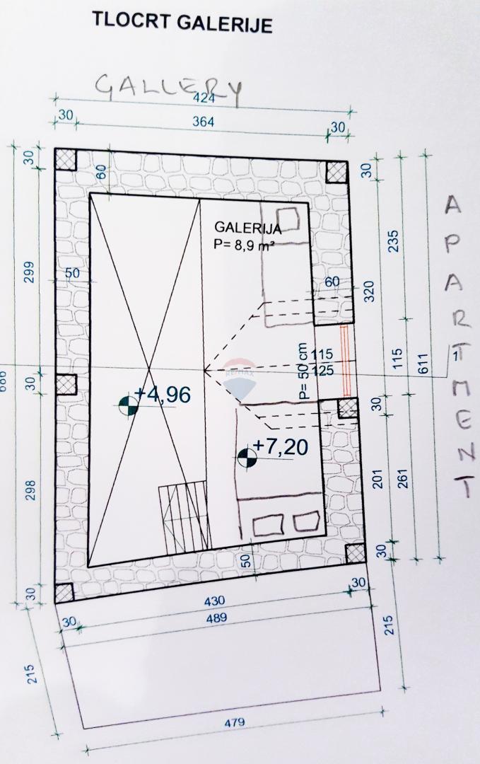 Hiša Baška, 80m2
