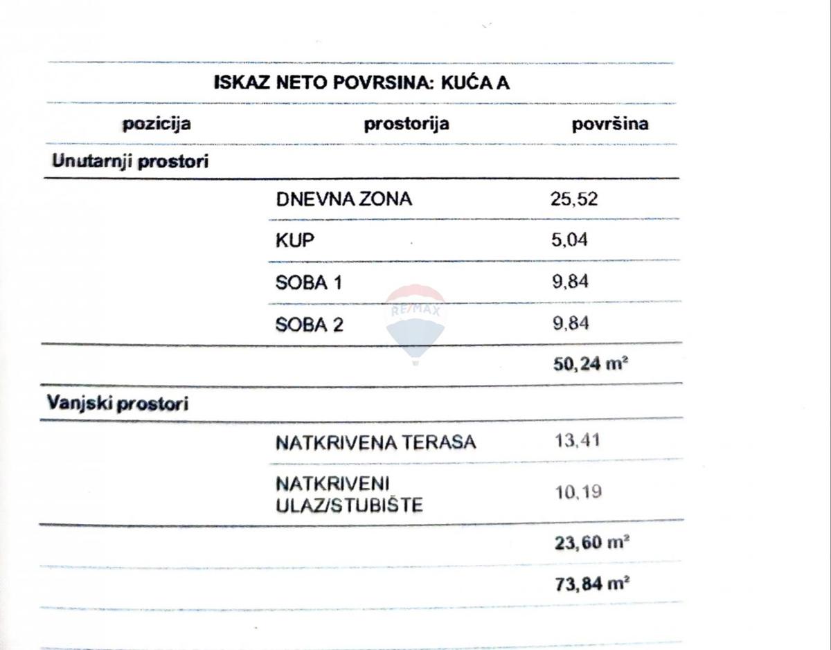 Stanovanje/Apartma Čižići, Dobrinj, 73,84m2