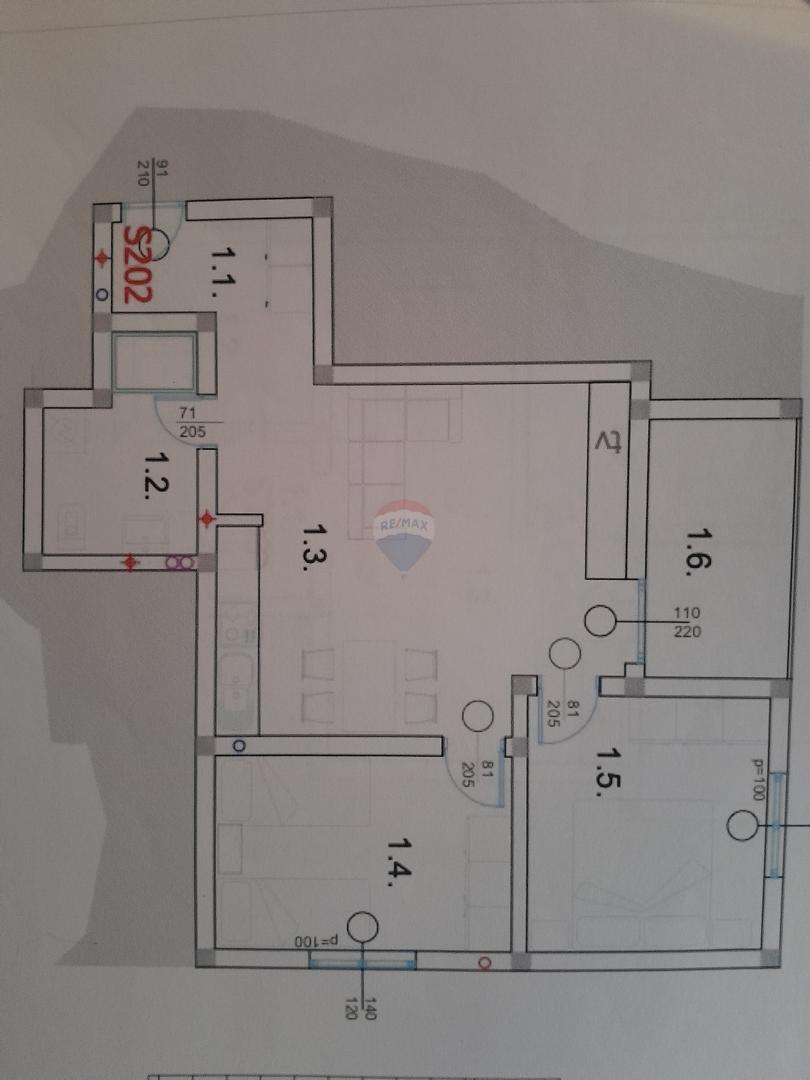 Stanovanje/Apartma Peroj, Vodnjan, 60,31m2
